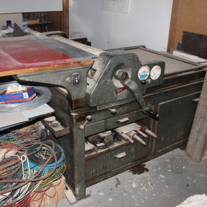 Find this press under «Equipment For Sale»